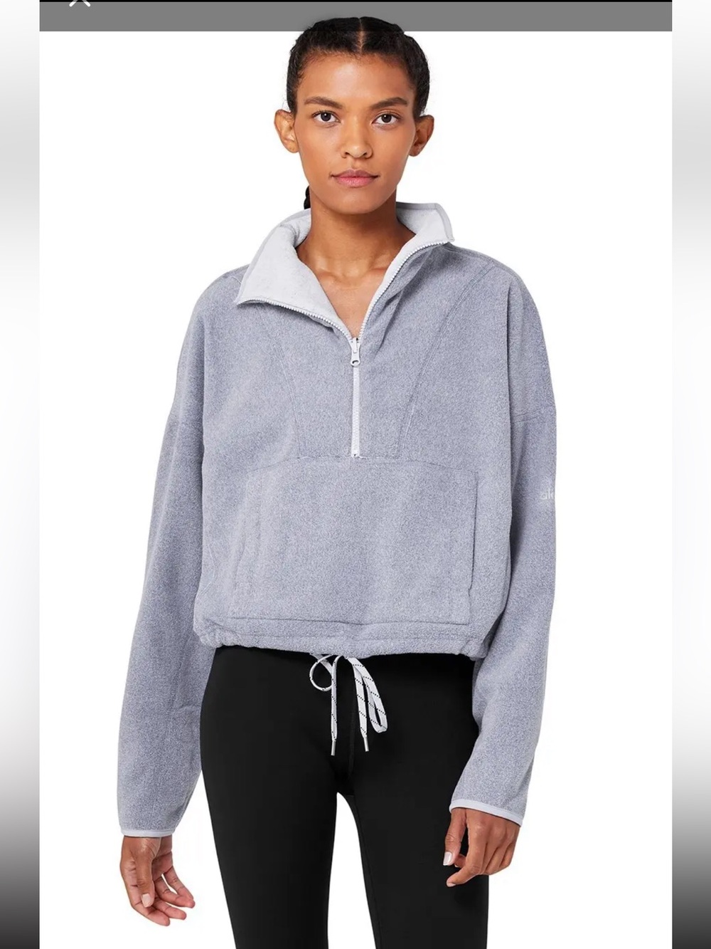 Alo Yoga Half Zip Fleece Pullover